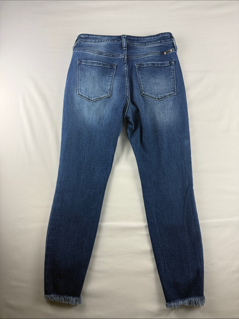 KanCan Skinny Ankle Jeans Distressed Raw Hem Women's Size 28 - Picture 2 of 9